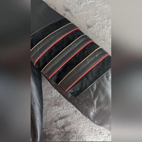 Jeff hamilton full Italian lambskinLamborghini Diablo jacket